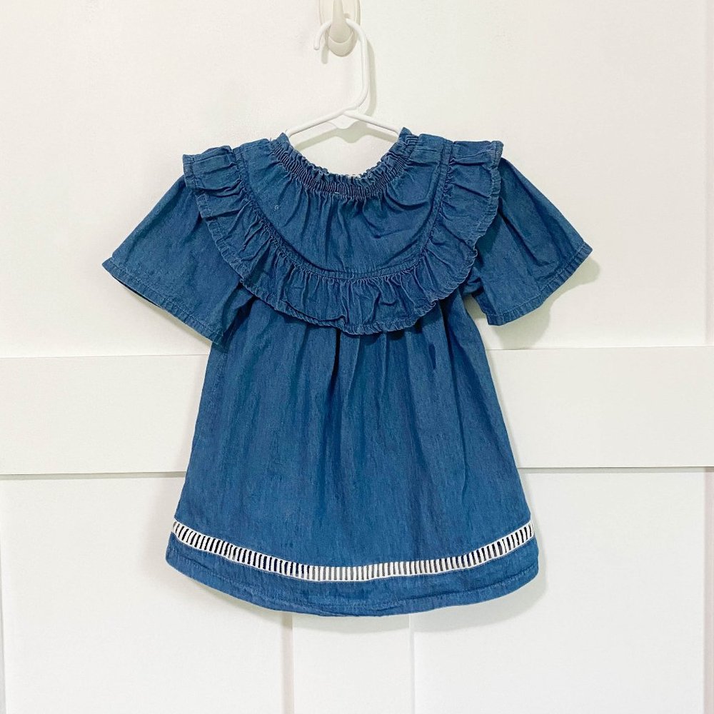 Jessica Simpson Cute Vintage Prairie Style Baby Girl Dress Size 2T